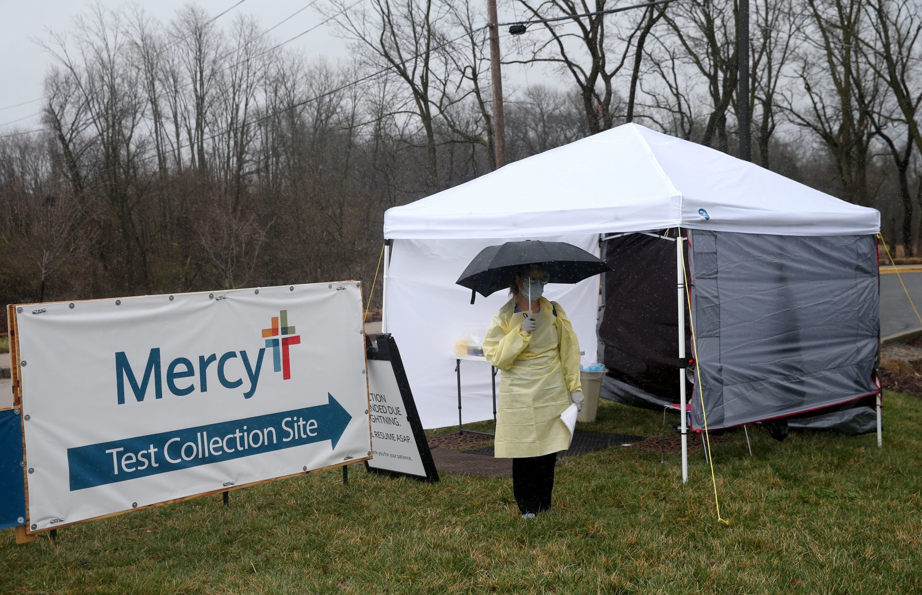 Cronavirus testing continues at drive-thru site in Chesterfield